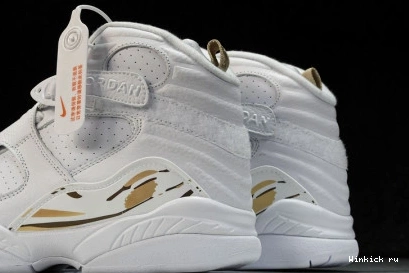Retro White Jordan 8 OVO 1101